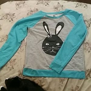 Long sleeve kids bunny shirt
